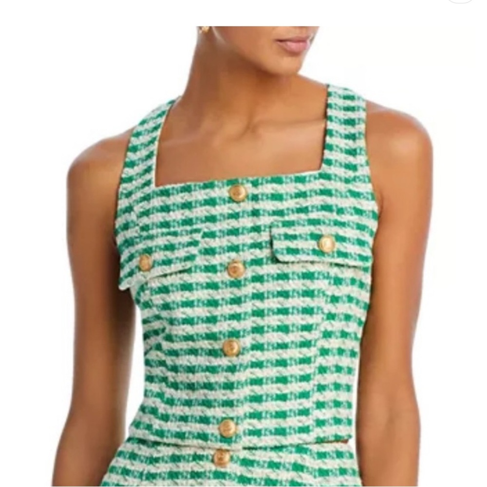 Aqua NWOT Tweed Vest